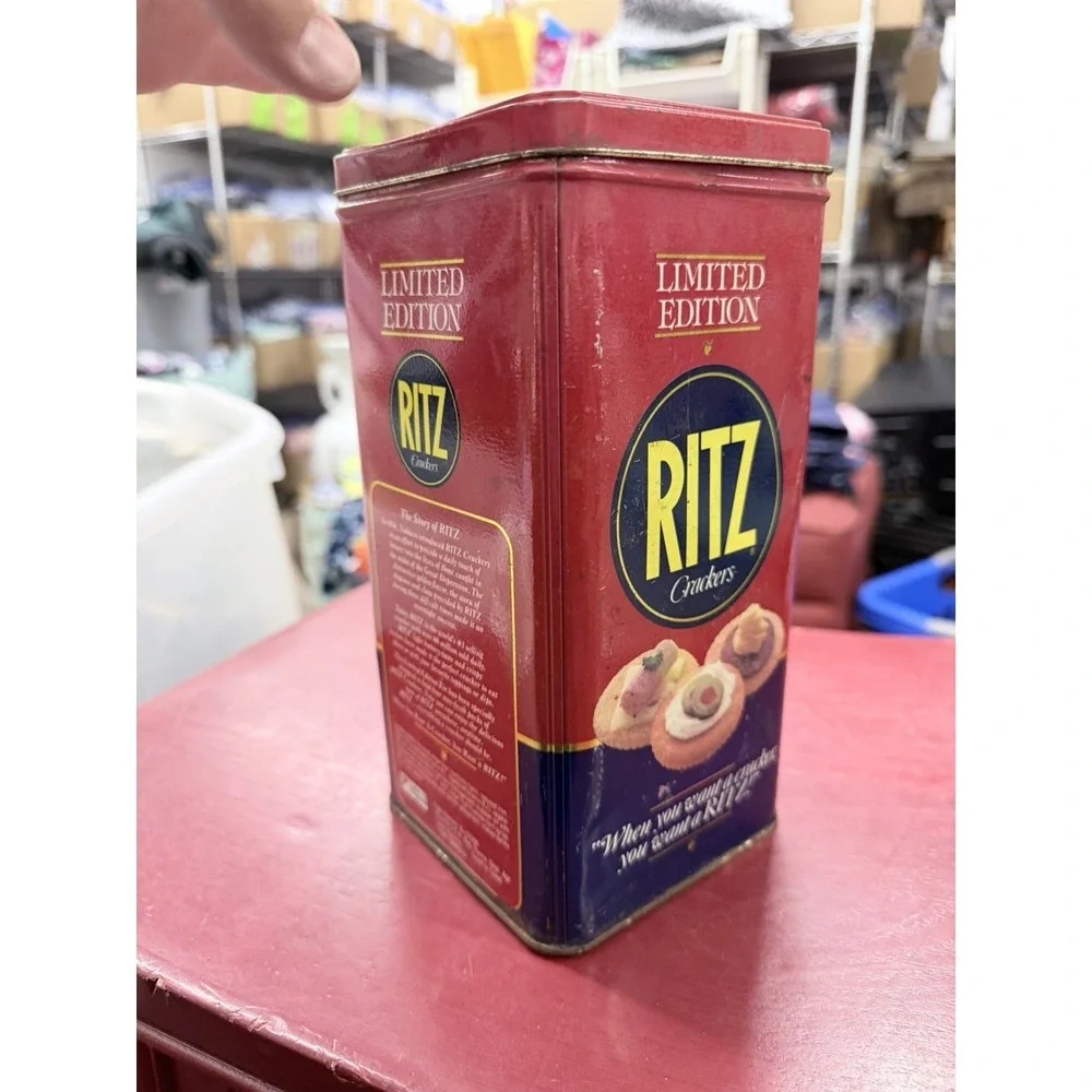 Nabisco‎ Limited Edition Ritz Crackers Tin 1987, 16 oz